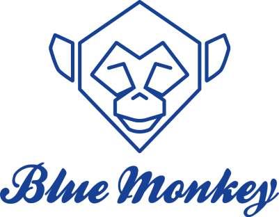 Modelabel Logo-Image Blue Monkey